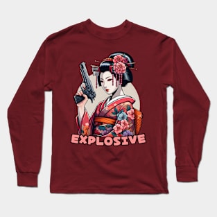 Shooting Geisha Long Sleeve T-Shirt